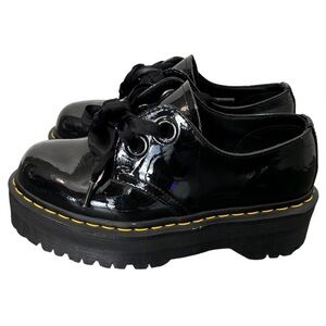 Dr Marten Patent Holly Lolita Platform Oxfords W6